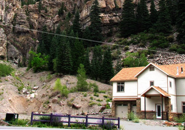 House for Sale in an Avalanche Chute - Price Undisclosed