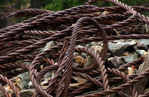 Mining Cable Tangle