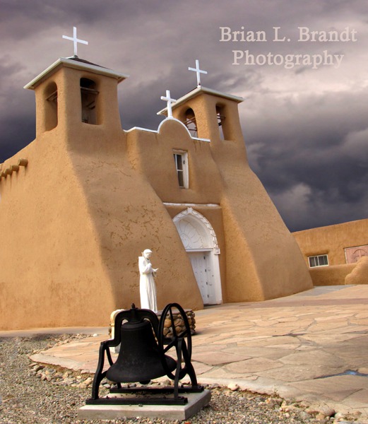 Storm Over Saint Francis de Assisi Mission Church